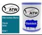 Preview: Mercedes-Benz, Aqua Mint, 6341: 500ml Lackdose, von ATW Autoteile West.